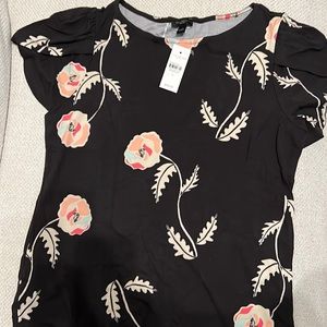 Ann Taylor floral shirt